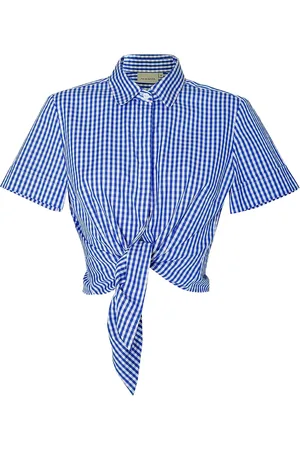 Andiata Ariadne Designers Shirts Short-sleeved Blue