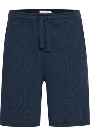 Casual Friday Cfulf0210 Waffle Shorts Bottoms Shorts Navy