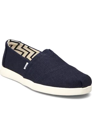 TOMS Alpargata Plus Shoes Flat Loafers Navy