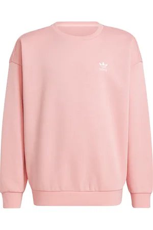 adidas Boyfriend Crew Tops Sweat-shirts & Hoodies Sweat-shirts Pink