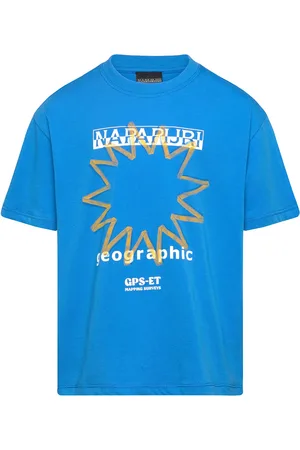 Napapijri K S-Sella Ss Tops T-shirts Short-sleeved Blue