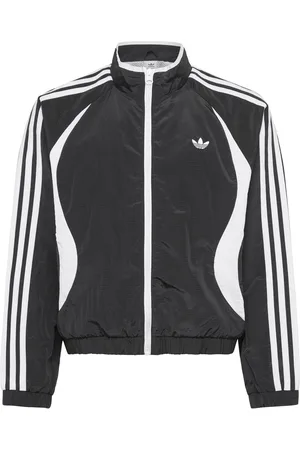 adidas Woven Tracktop Tops Sweat-shirts & Hoodies Sweat-shirts Black