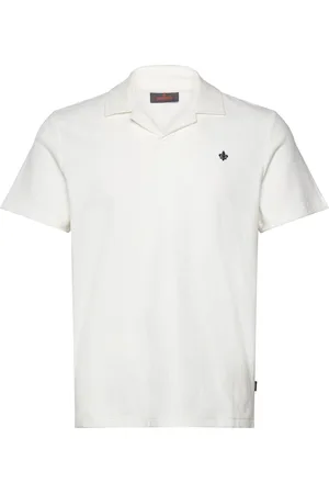 Morris Delon Terry Shirt Designers Polos Short-sleeved White