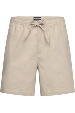Barbour Cotton Short Bottoms Shorts Casual Cream