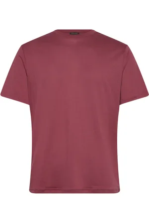 Oscar Jacobson Kim T-Shirt S-S Designers T-shirts Short-sleeved Red