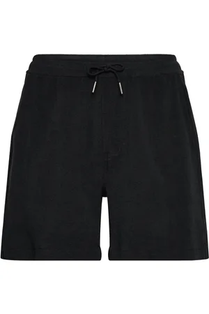 Morris Delon Terry Shorts Bottoms Shorts Sweat Shorts Black