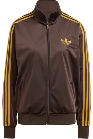 adidas Firebird Tt Sport Women Sport Clothing Sport Sweat-shirts & Hoodies Sport Sweat-shirts Brown