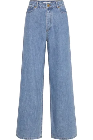 Stylein Kayne Denim Bottoms Jeans Wide Blue