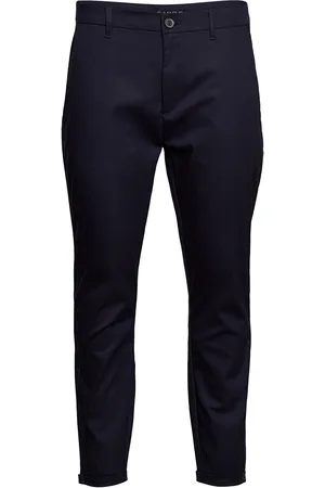 Gabba Pisa Small Dot Bottoms Trousers Chinos Navy