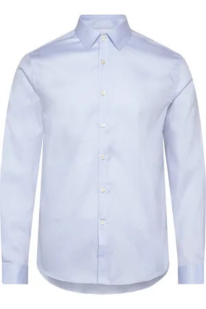 Tiger of Sweden Filbrodie Designers Shirts Casual Shirts Blue