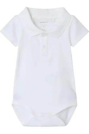 NAME IT Nbmholger Ss Polo Body Bodies Short-sleeved White