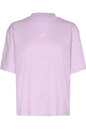 adidas W 3S Sj Bf T Sport Sport Clothing Sports Tops & T-shirts Sport T-shirts Purple