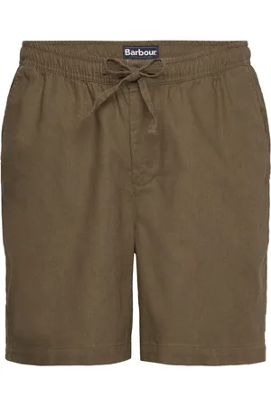 Barbour Cotton Short Bottoms Shorts Casual Brown