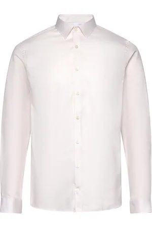 Tiger of Sweden Filbrodie Designers Shirts Casual Shirts White