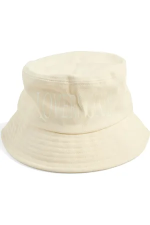 Pieces® Pcsinala Denim Hat Accessories Headwear Bucket Hats Beige