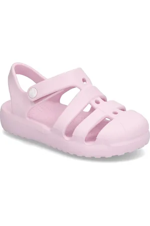 Crocs Classic Fisherman K Shoes Summer Shoes Sandals Pink