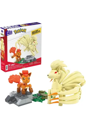 MEGA Pokémon Pokémon Vulpix Evolution Set Toys Building Sets & Blocks Building Sets Multi/patterned