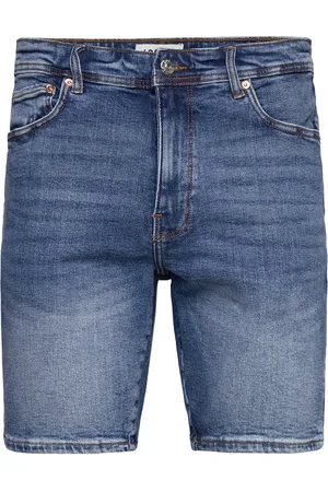 Solid Sdryan Sho Bottoms Shorts Denim Blue