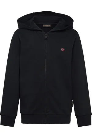 Napapijri K Balis Fzh Tops Sweat-shirts & Hoodies Hoodies Black