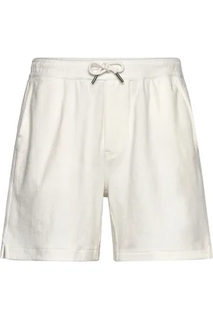 Morris Delon Terry Shorts Bottoms Shorts Sweat Shorts White