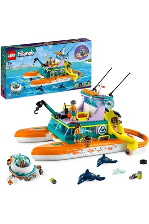 LEGO Wear Redningsbåd 41734 Toys Toys friends Multi/patterned