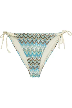 Beck Söndergaard Amber Baila Bikini Tanga Swimwear Bikinis Bikini Bottoms Side-tie Bikinis Blue