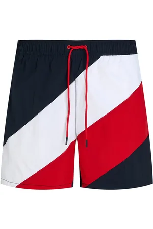 Tommy Hilfiger Medium Drawstring Diag Uimashortsit Navy