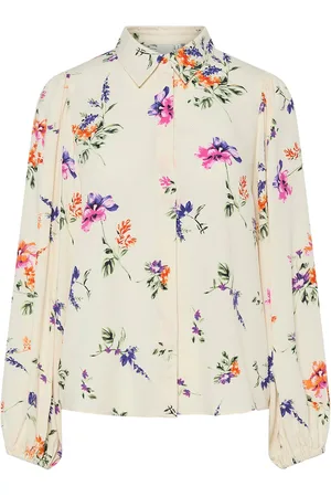 Y.A.S Asina Ls Shirt S. Noos Tops Shirts Long-sleeved White