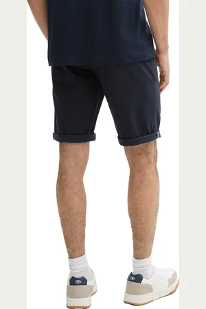 TOM TAILOR Slim Chino Shorts Bottoms Shorts Chinos Shorts Navy