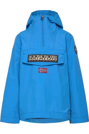 Napapijri K Rainforest Sum 4 Outerwear Shell Clothing Shell Jacket Blue