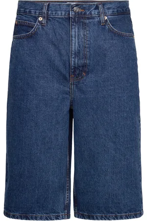 Solid Sdtommy Sho Bottoms Shorts Denim Blue