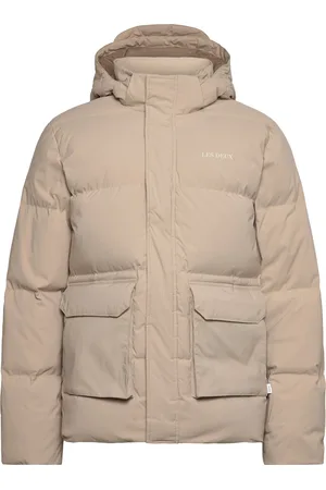 Les Deux Maddox Down Jacket 2.0 Vuorillinen Takki Topattu Takki Beige