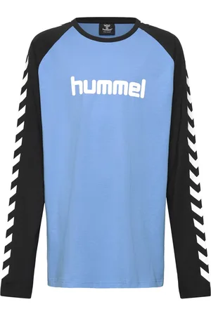 Hummel Hmlboys T-Shirt L/S Sport T-shirts Long-sleeved T-shirts Blue