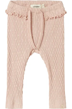 Lil Atelier Nbffiducia Slim Legging Lil Bottoms Leggings Pink