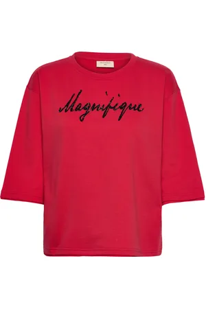 Freequent Fqkassy-Pullover Tops T-shirts & Tops Long-sleeved Red
