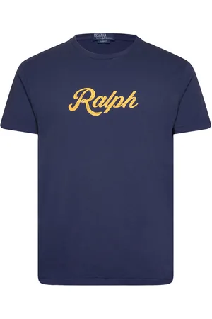 Ralph Lauren 20/1 Uneven Jersey-Ssl-Tsh Tops T-shirts Short-sleeved Navy