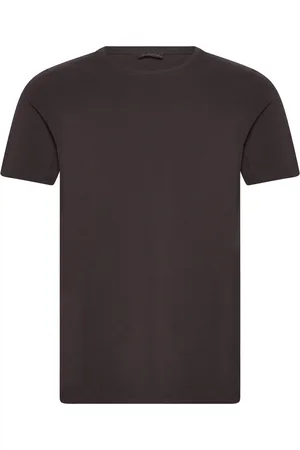 Oscar Jacobson Kyran T-Shirt S-S Designers T-shirts Short-sleeved Brown