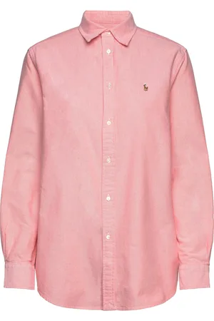 Ralph Lauren Classic Fit Cotton Oxford Shirt Tops Shirts Long-sleeved Coral