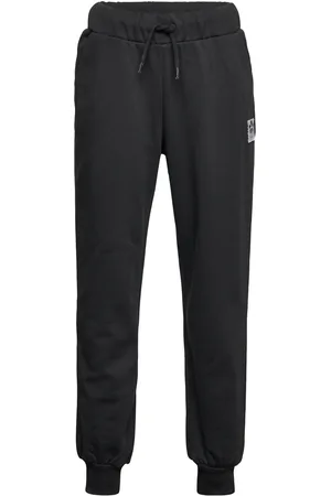 Mini Rodini Basic Solid Sweatpants Bottoms Sweatpants Black