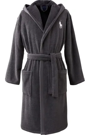 Ralph Lauren Player Bath Robe Aamutakki Black