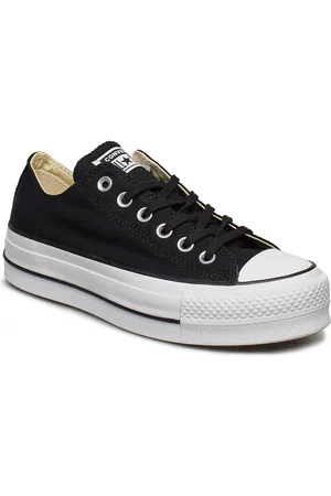 Converse Ctas Lift Ox Black/White/White Matalavartiset Sneakerit Tennarit Black