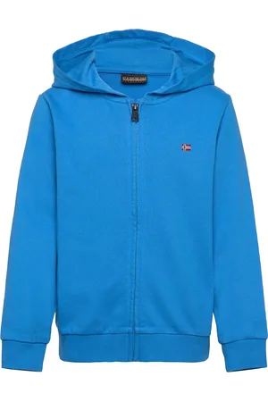 Napapijri K Balis Fzh Tops Sweat-shirts & Hoodies Hoodies Blue