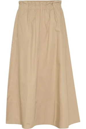 Part Two Nanasofiepw Sk Skirts Maxi Skirts Beige