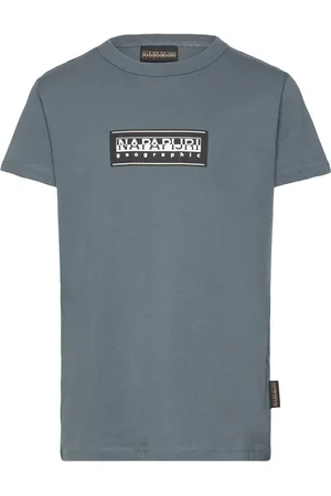 Napapijri K S-Chamois Ss S Tops T-shirts Short-sleeved Grey