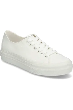 Tamaris Women Lace-Up Matalavartiset Sneakerit Tennarit White