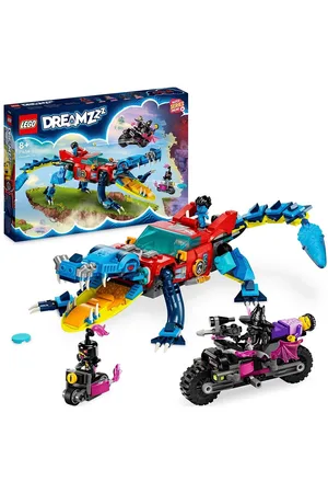 LEGO Wear Krokodillebil 71458 Toys Toys ® Dreamzzz™ Multi/patterned