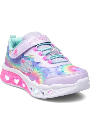 Skechers Girls Flutter Heart Lights Matalavartiset Sneakerit Tennarit Pink