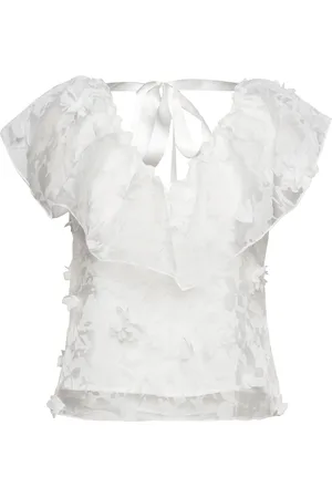 Ida Sjöstedt Malaika Top Designers Blouses Short-sleeved White