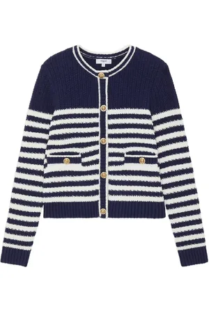 Suncoo Gabarel Tops Knitwear Cardigans Navy