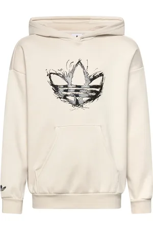 adidas Loose Hoodie Tops Sweat-shirts & Hoodies Hoodies Cream